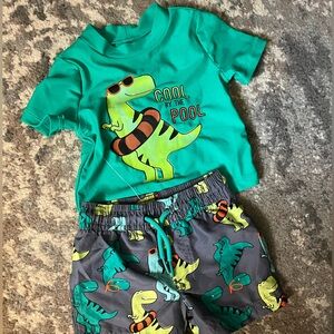 NWOT Carter’s Just One You 6m Dinosaur Bathing Suit